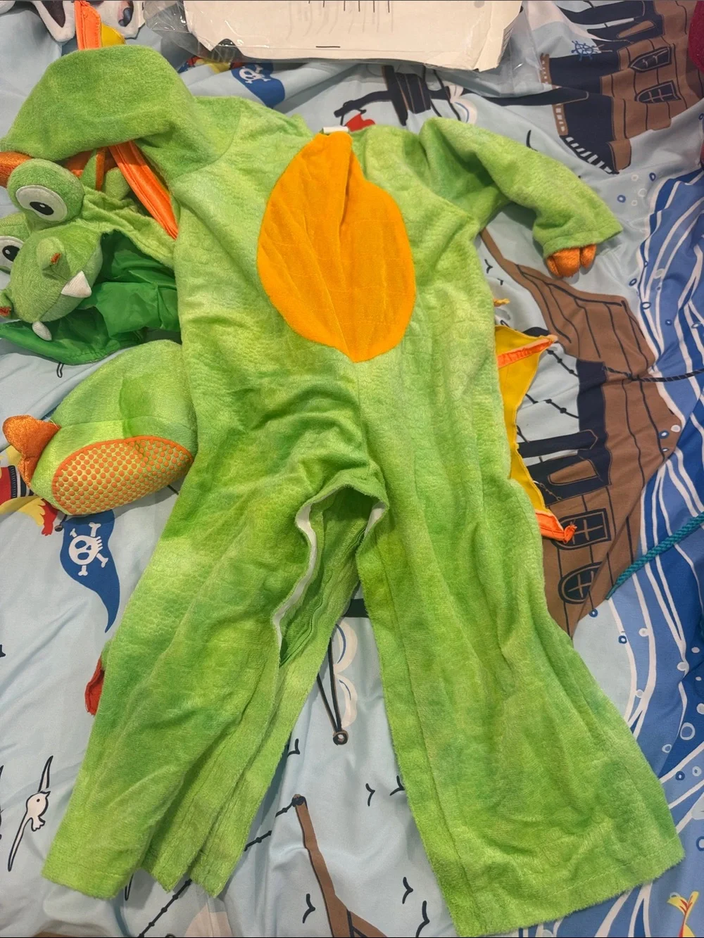 Spooktacular Creations Green Dragon Baby Costume